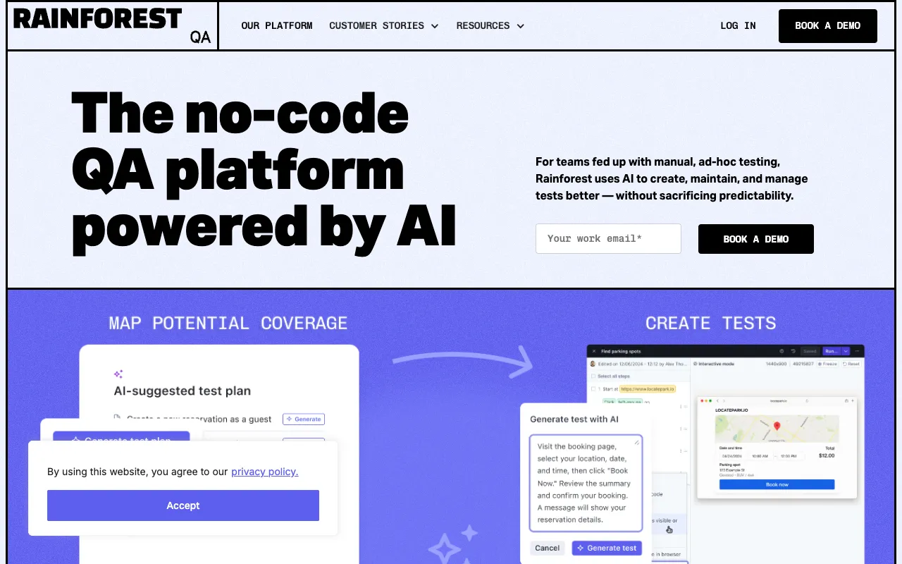 Image of Rainforest QA – Best Crowd-Sourced QA Testing Platform