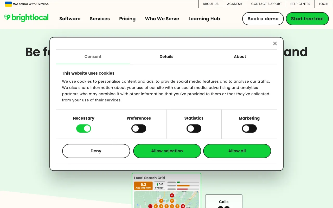 Image of BrightLocal – The Ultimate Local SEO Platform for Specialists