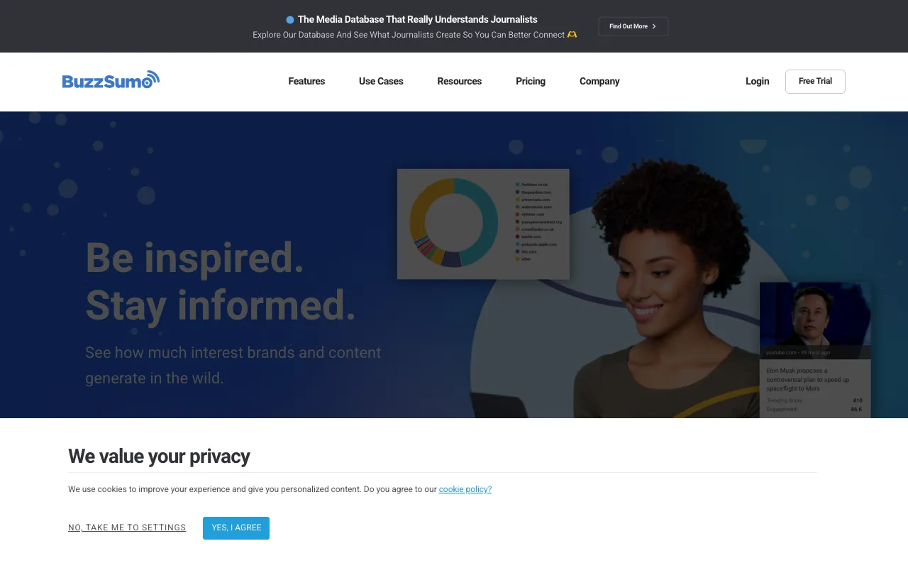 Image of BuzzSumo – The Premier Content Research Tool for SEO Specialists