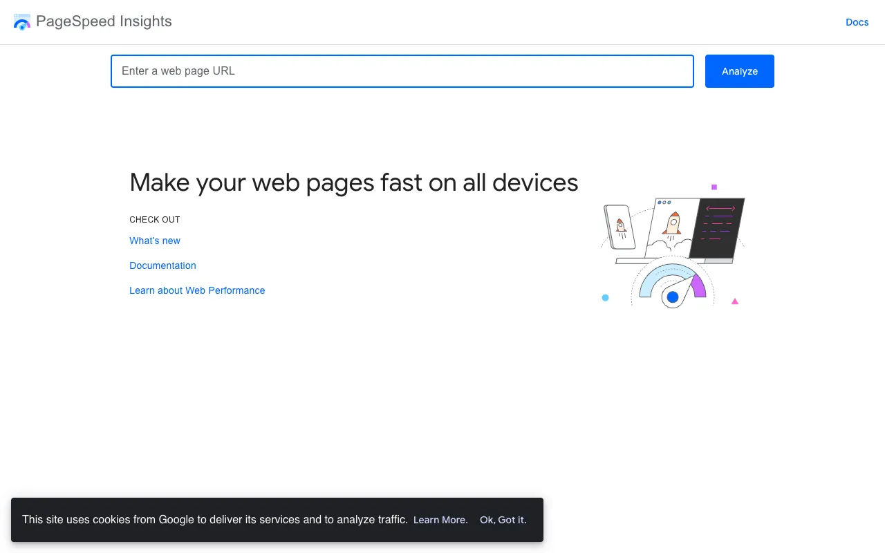 Image of Google PageSpeed Insights – Essential Website Speed Analyzer for SEO