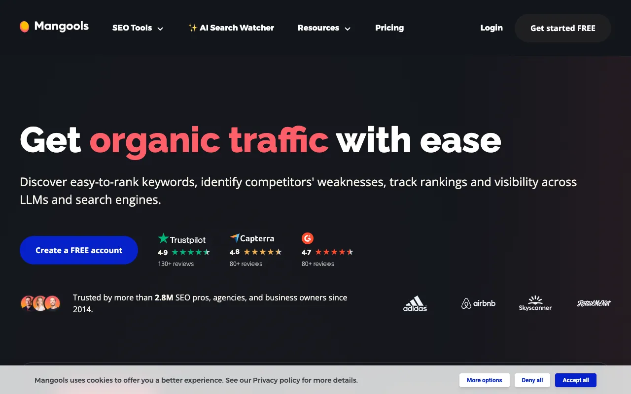 Image of Mangools – The Best Affordable SEO Tool Suite for Specialists