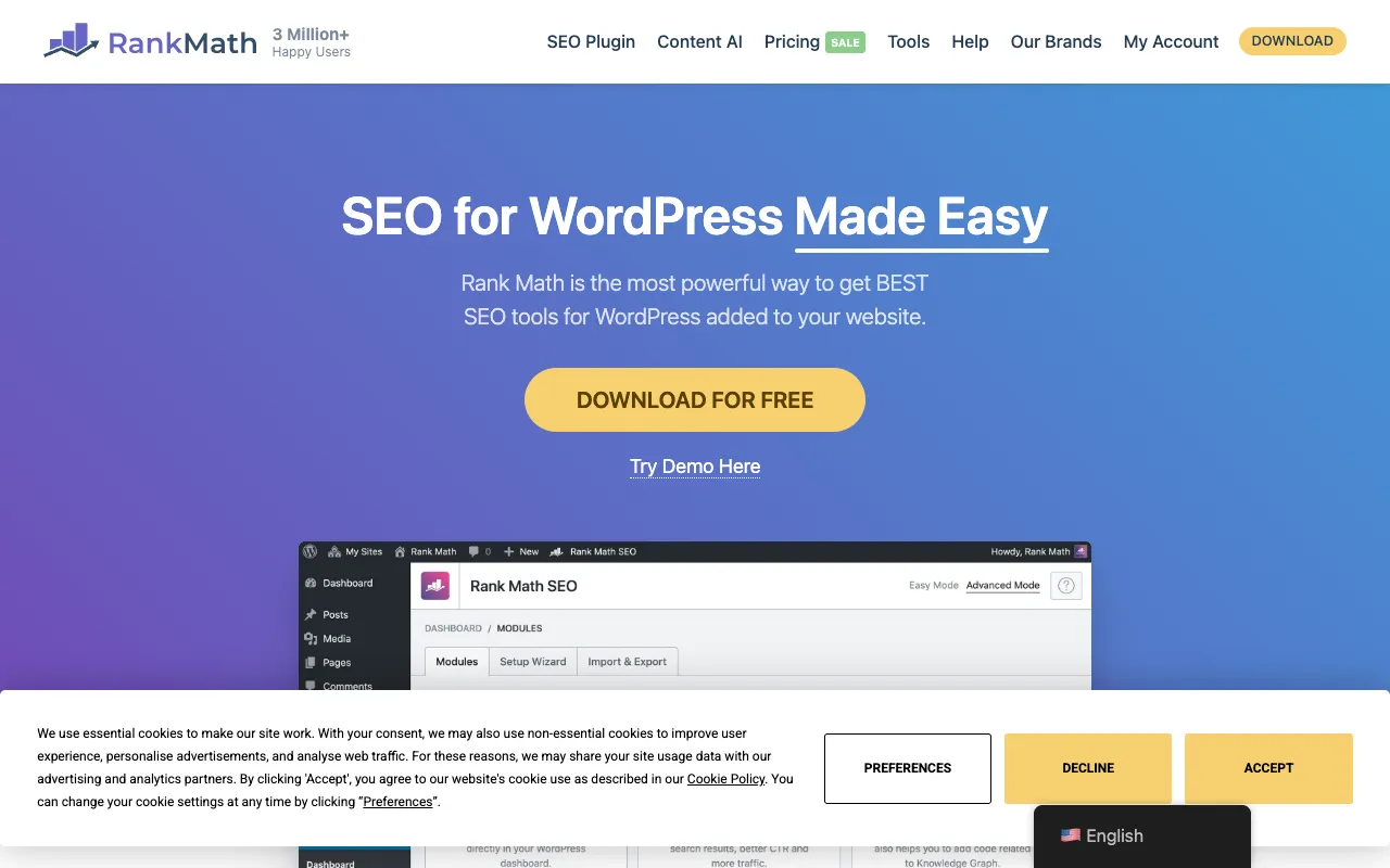 Image of Rank Math – The Ultimate WordPress SEO Plugin for Specialists