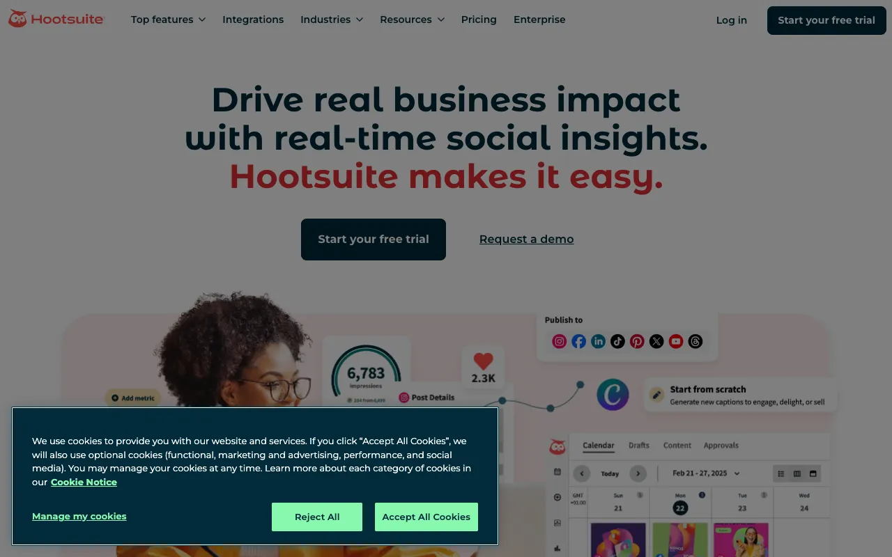Image of Hootsuite – Das beste Social-Media-Management-Tool für Kleinunternehmer