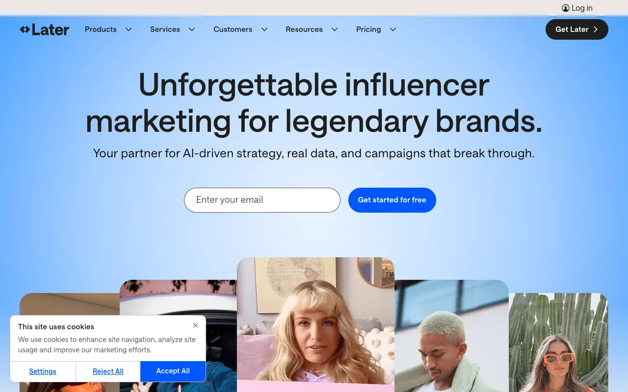 Image of Later – Best Social Media Scheduler for Small Business Owners
