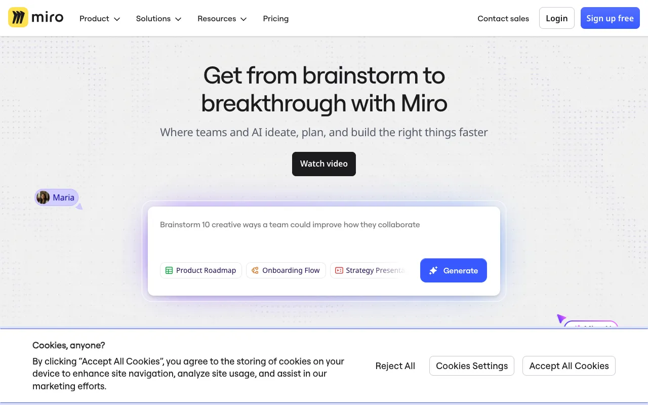 Image of Miro – Best Online Whiteboard for Software Engineers