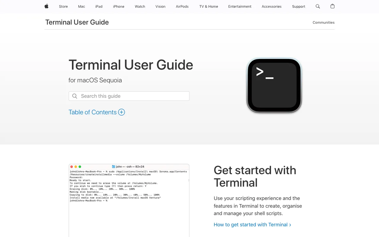 Image of Terminal (macOS/Linux) & PowerShell (Windows) – Essential Command Line Tools