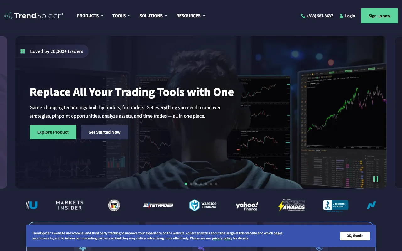 Image of TrendSpider – Advanced Algorithmic Charting for Stock Market Traders