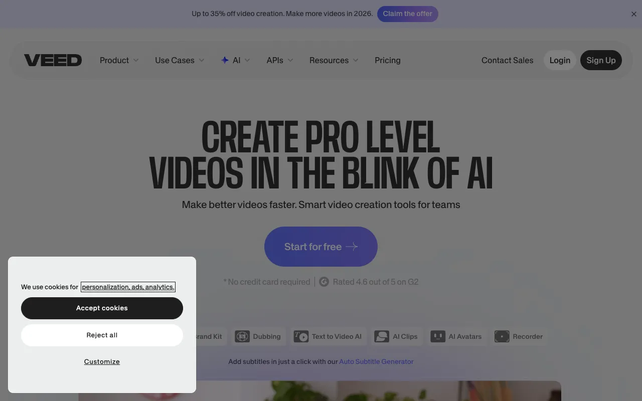 Image of VEED.IO – L'Editor Video Online Definitivo per i Creatori di TikTok