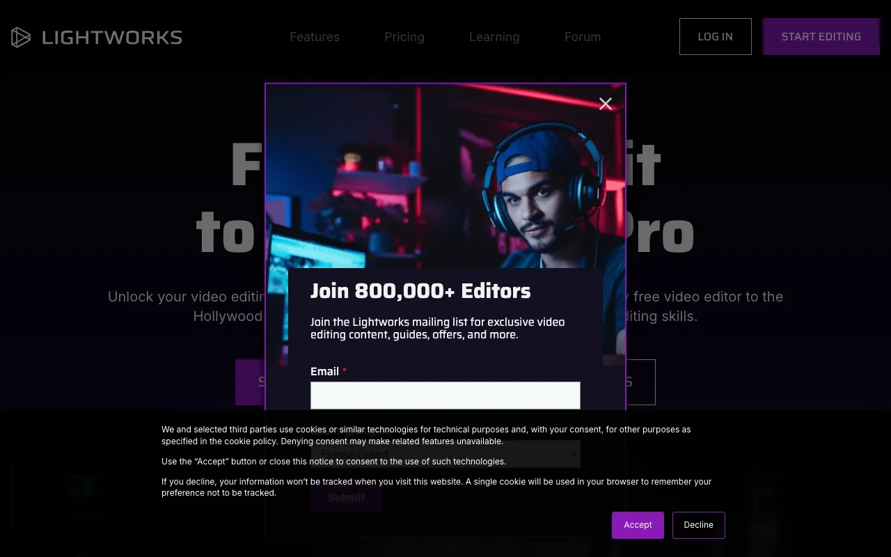 Image of Lightworks – Best Professional Video Editing Software for Editors