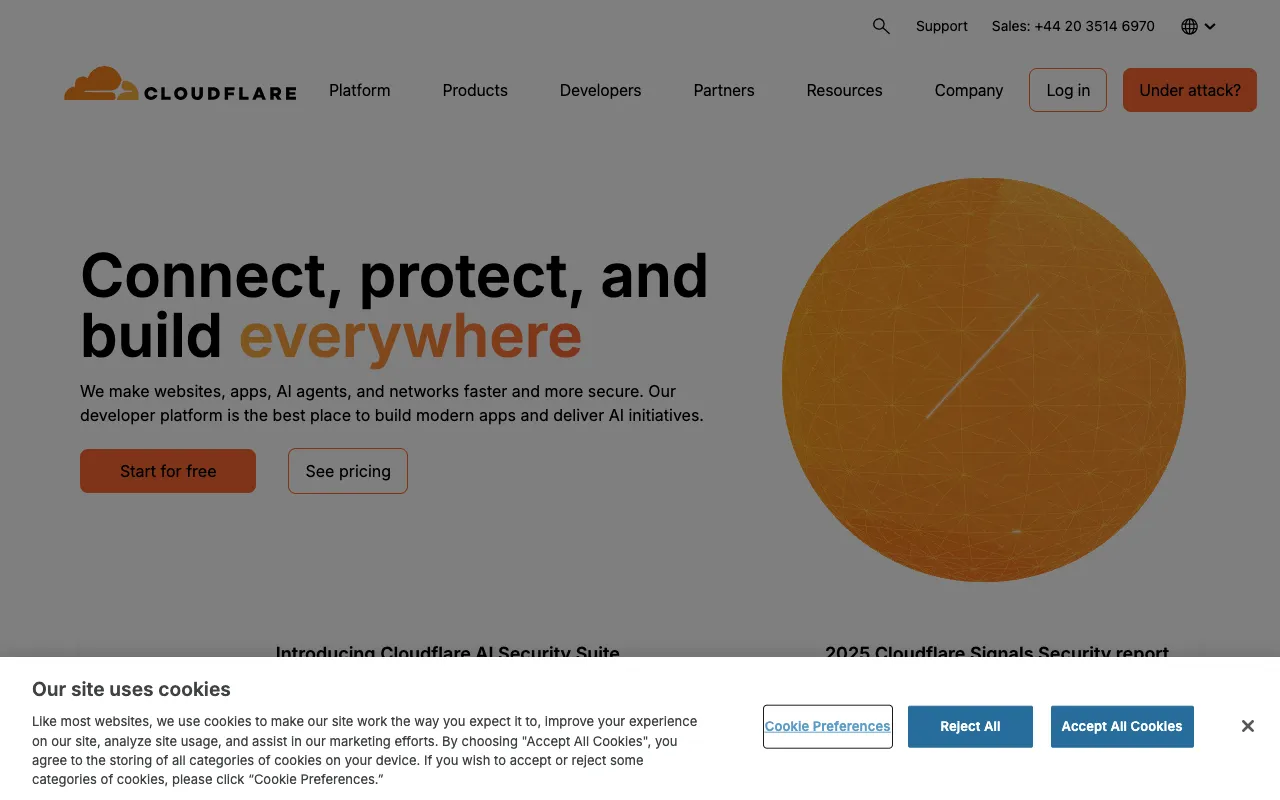 Image of Cloudflare – The Essential Web Infrastructure & Security Platform for Developers