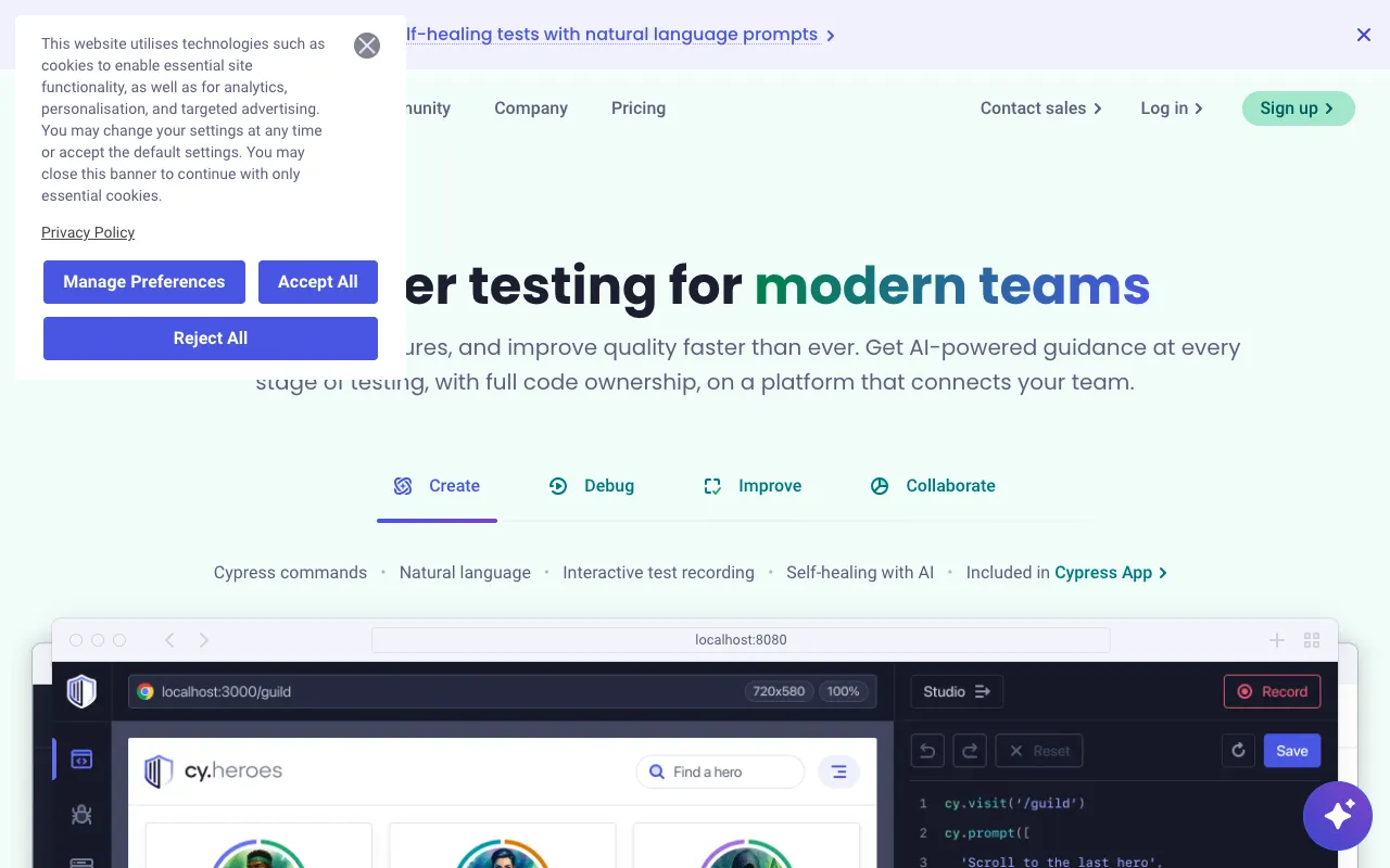 Image of Cypress – The Definitive End-to-End Testing Framework