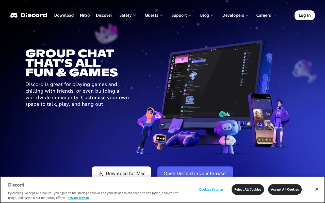 Image of Discord – Best Communication & Community Platform for Developers
