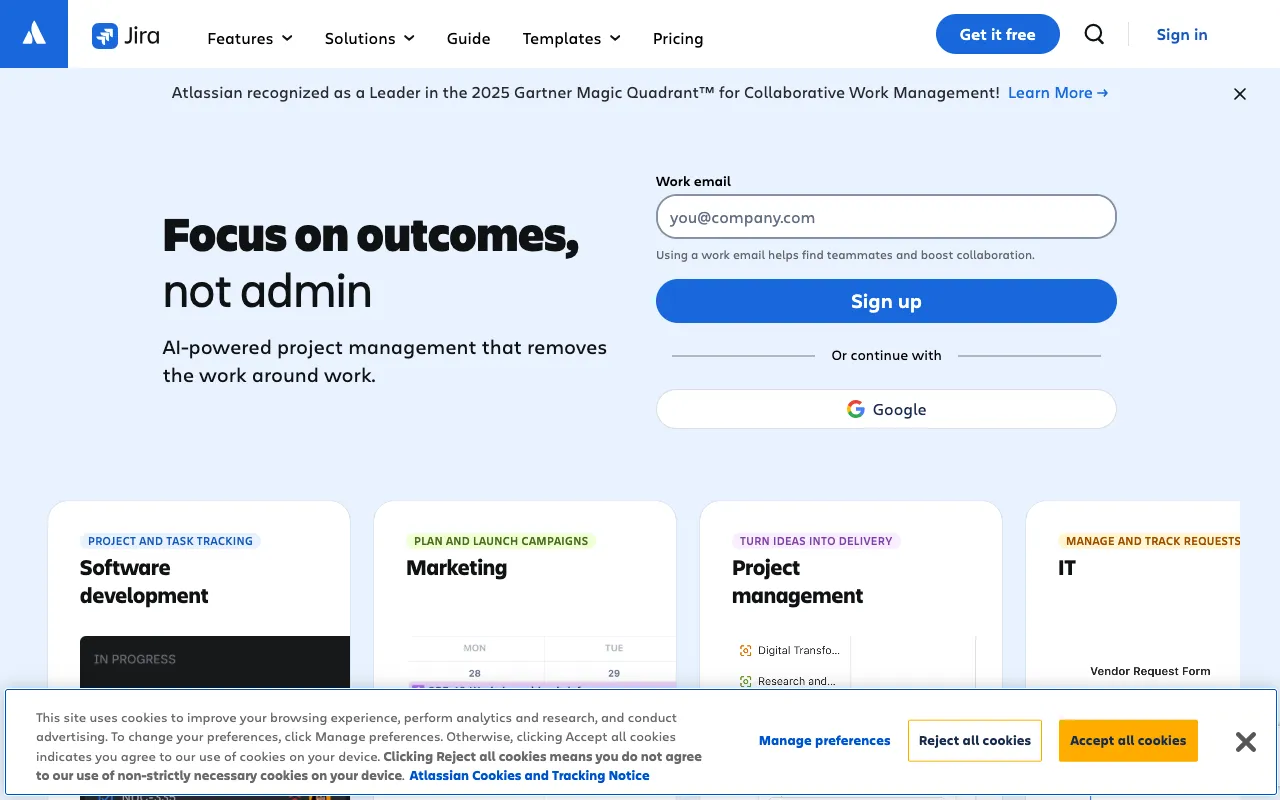 Image of Jira – The #1 Agile Project Management Tool for Web Developers