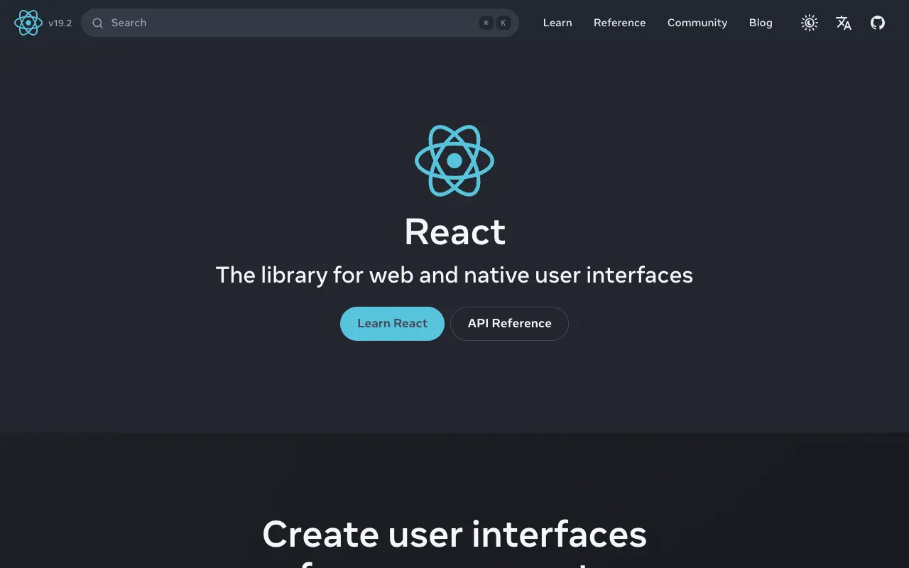 Image of React – The Best JavaScript Library for Modern Web Development