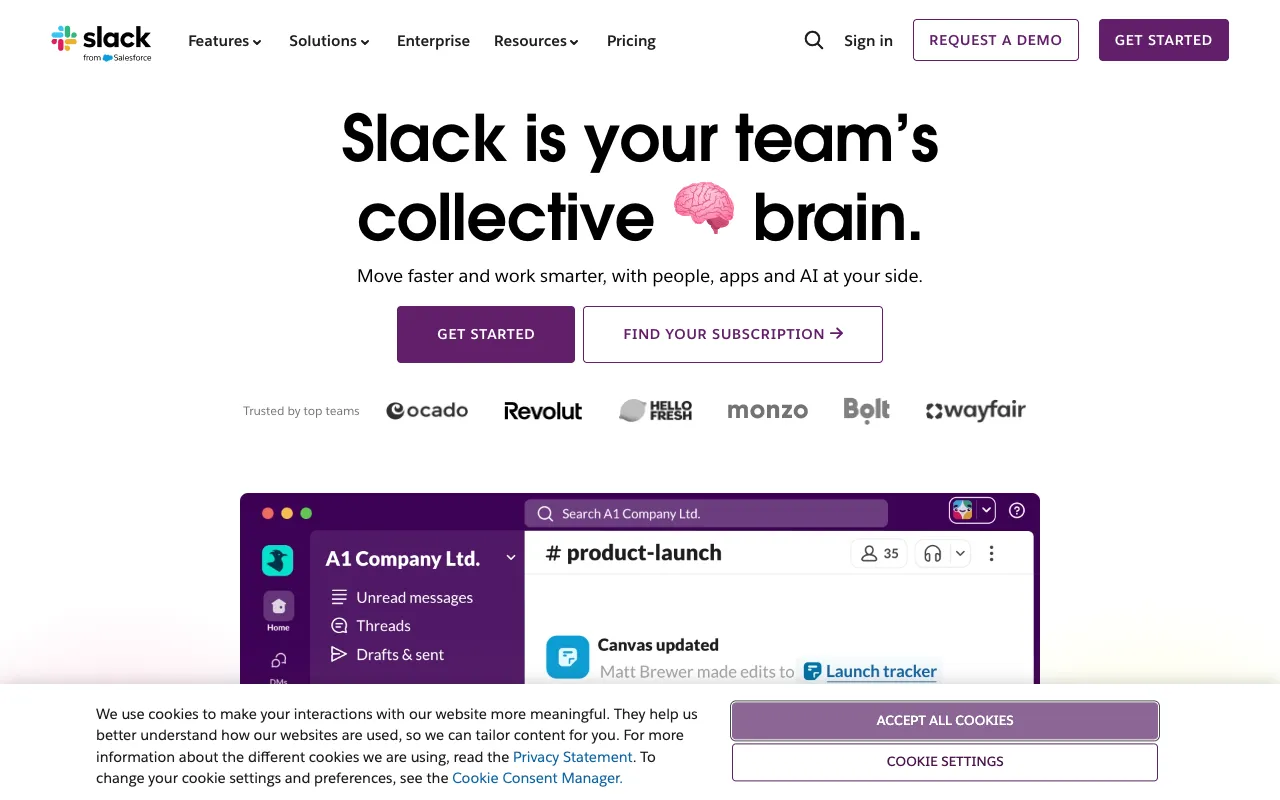 Image of Slack – The Best Team Communication Platform for Web Developers