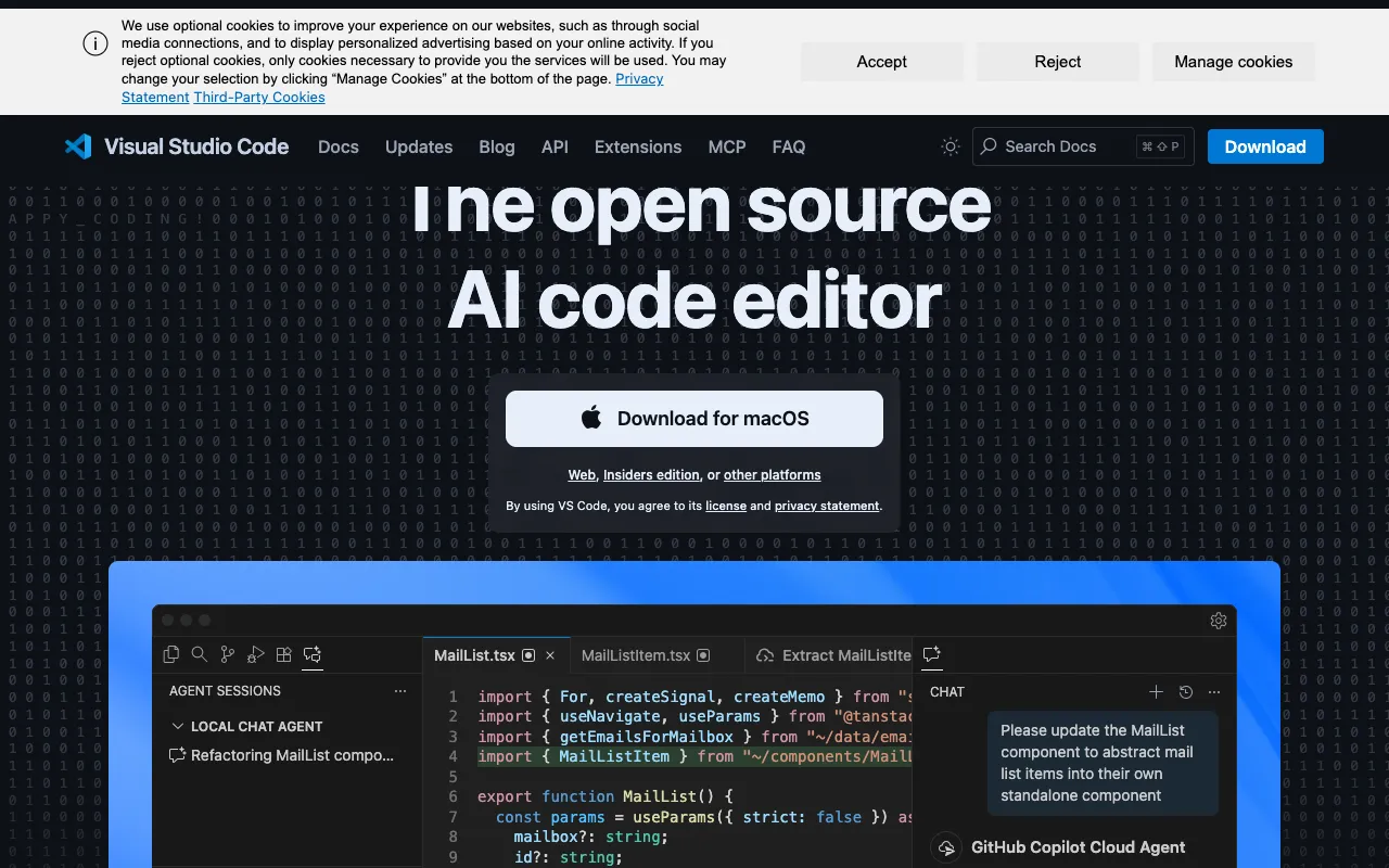 Image of Visual Studio Code – The Best Free Code Editor for Web Developers