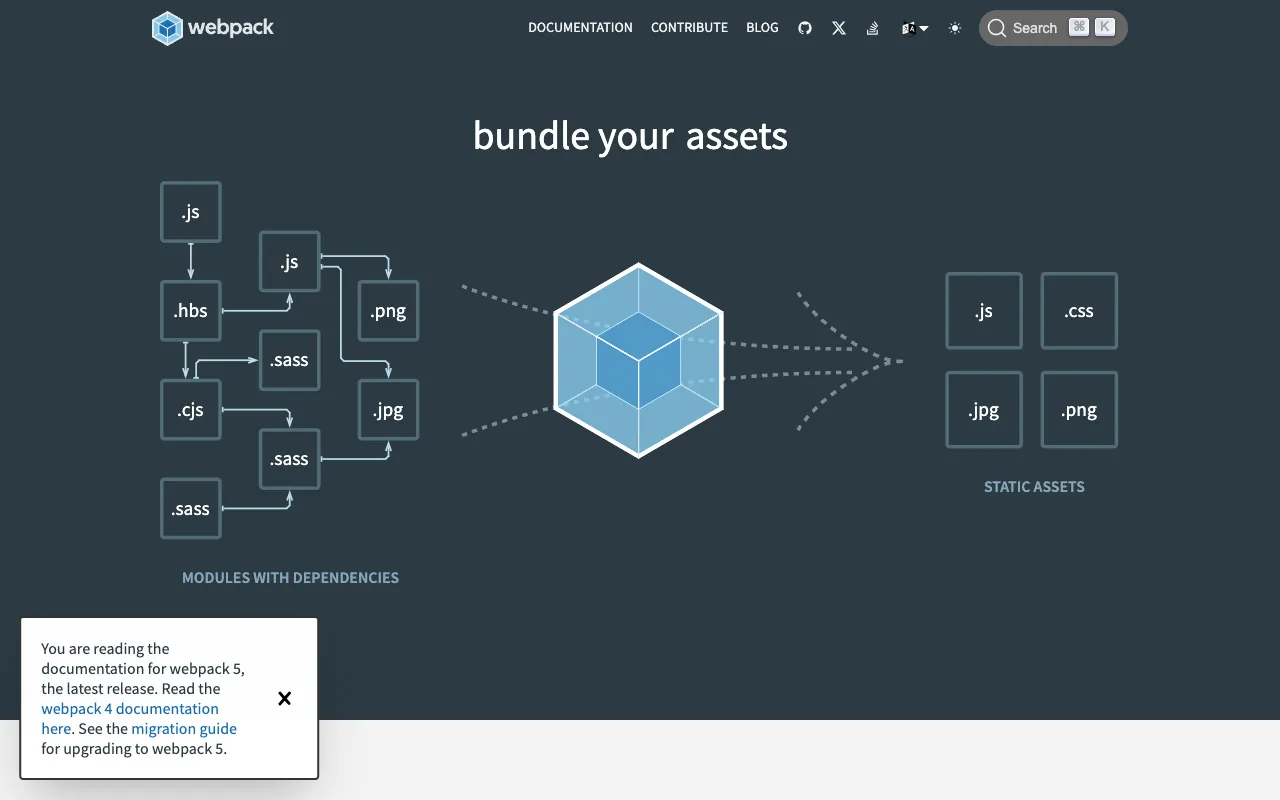 Image of Webpack – The Essential JavaScript Module Bundler